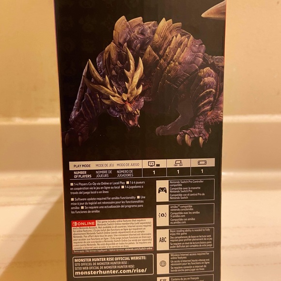 Nintendo Switch Monster Hunter Rise Deluxe Edition - Picture 2 of 5